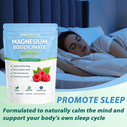 Magnesium Bisglycinate Gummies – High Absorption Sleep & Stress Support