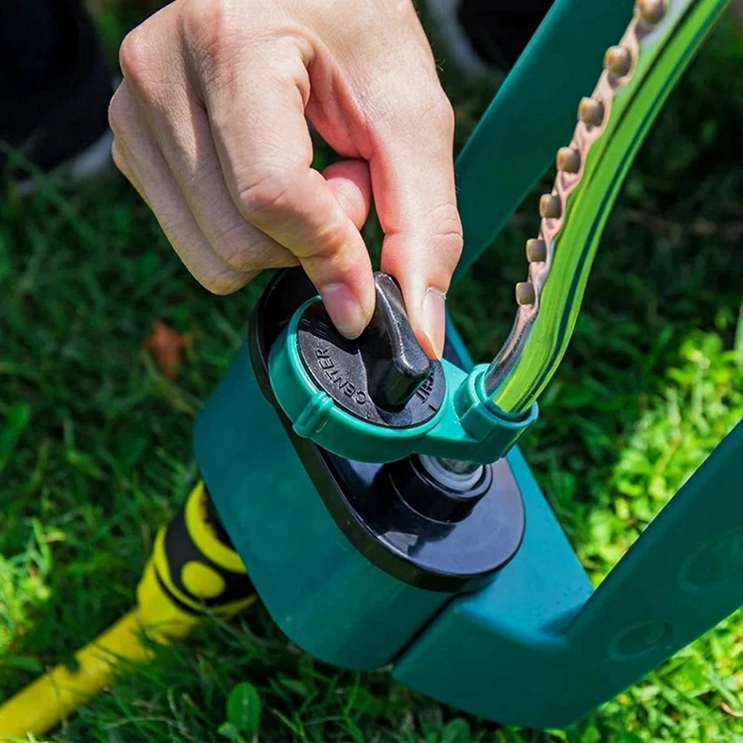 15 Holes 360° Rotary Garden Sprinkler – Adjustable Irrigation for Lawn & Plants