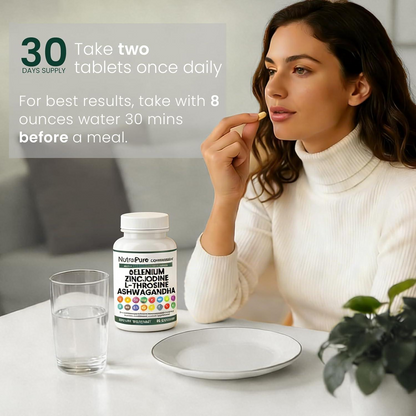 All in 1 Selenium, Zinc, Iodine & Ashwagandha Capsules