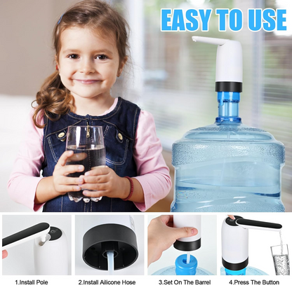 Foldable USB Electric Rechargeable Water Dispenser