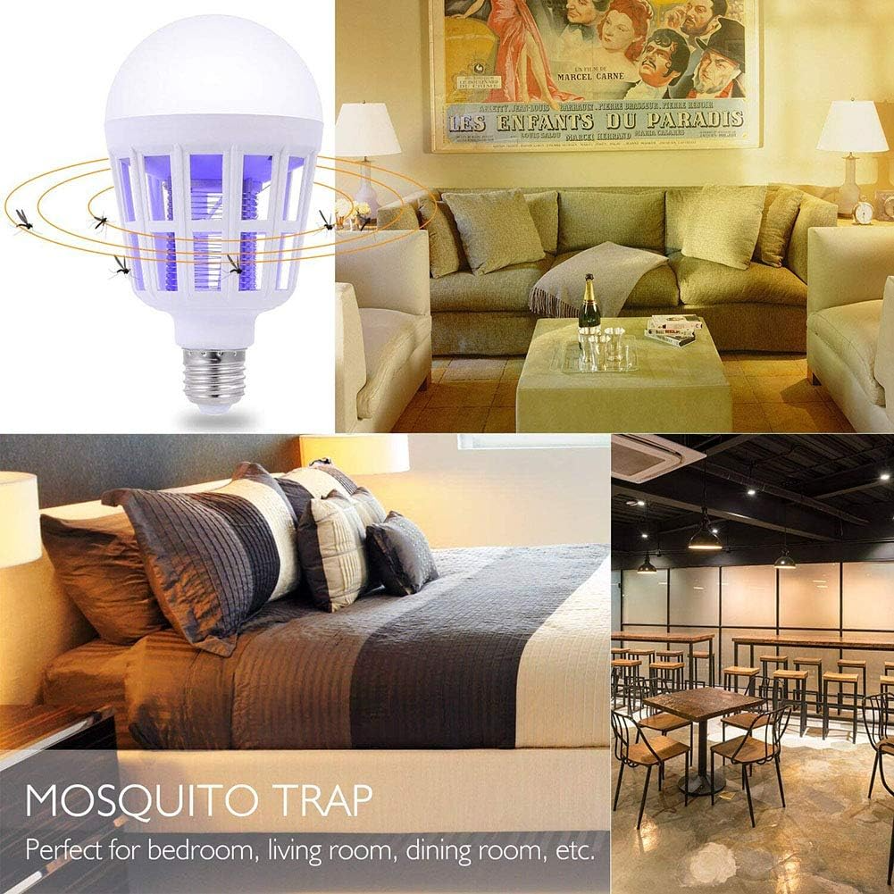 LED Mosquito Killer Bulb – Smart Bug Zapper Light