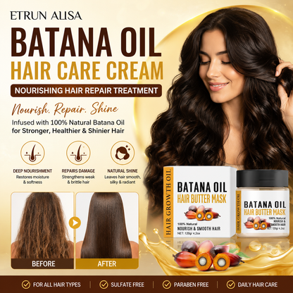 Batana Oil Hair Care Cream Nourishing Hair Repair Treatment