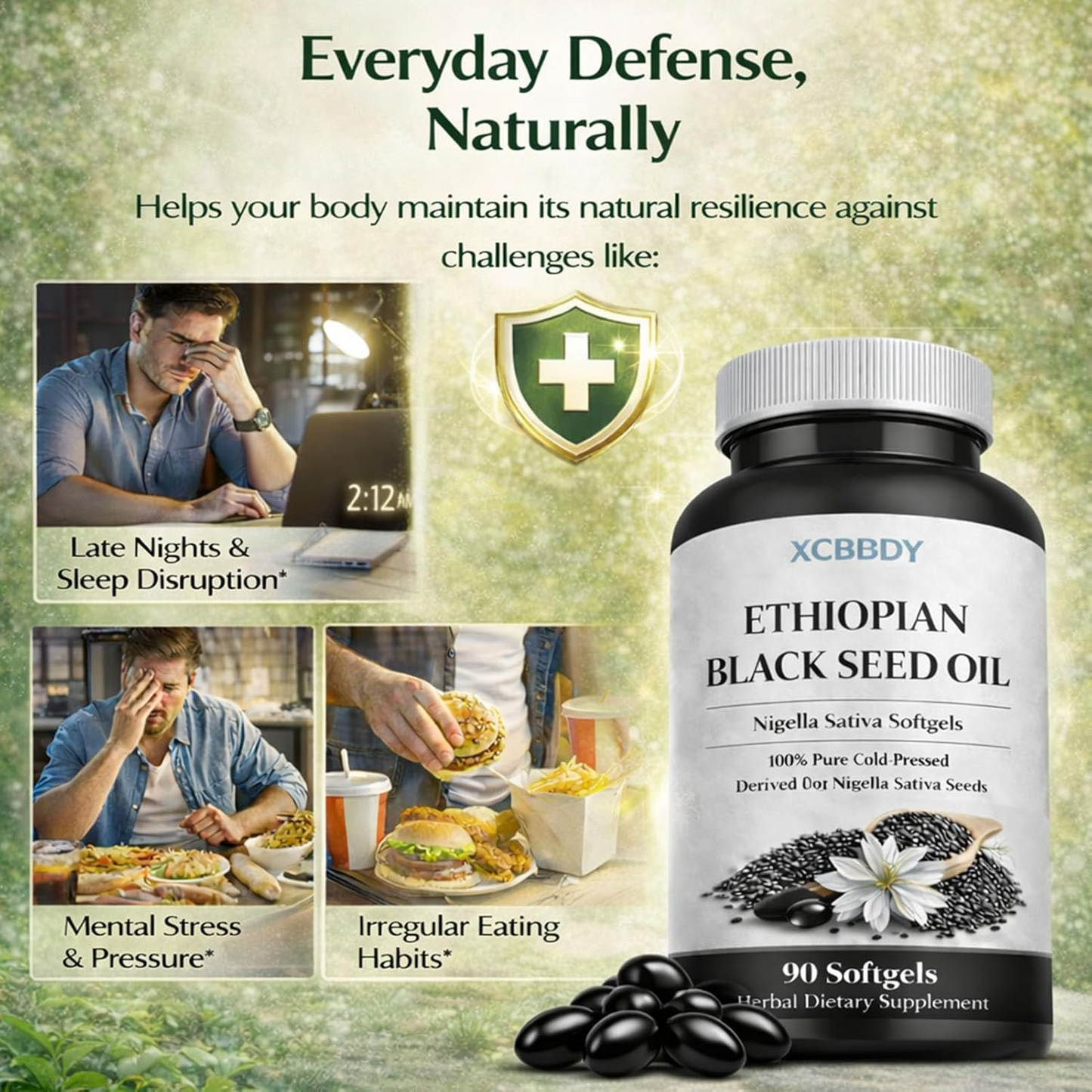 Black Seed Oil Capsules – Digestive & Metabolic Health Support