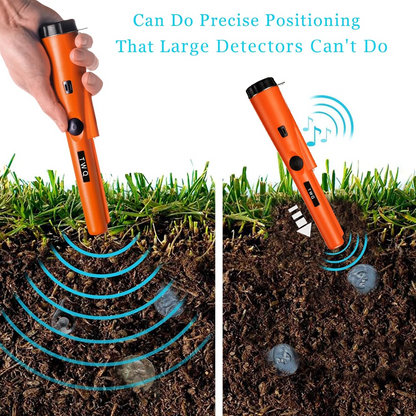 360° Handheld Metal Detector – High Sensitivity Gold & Coin Finder