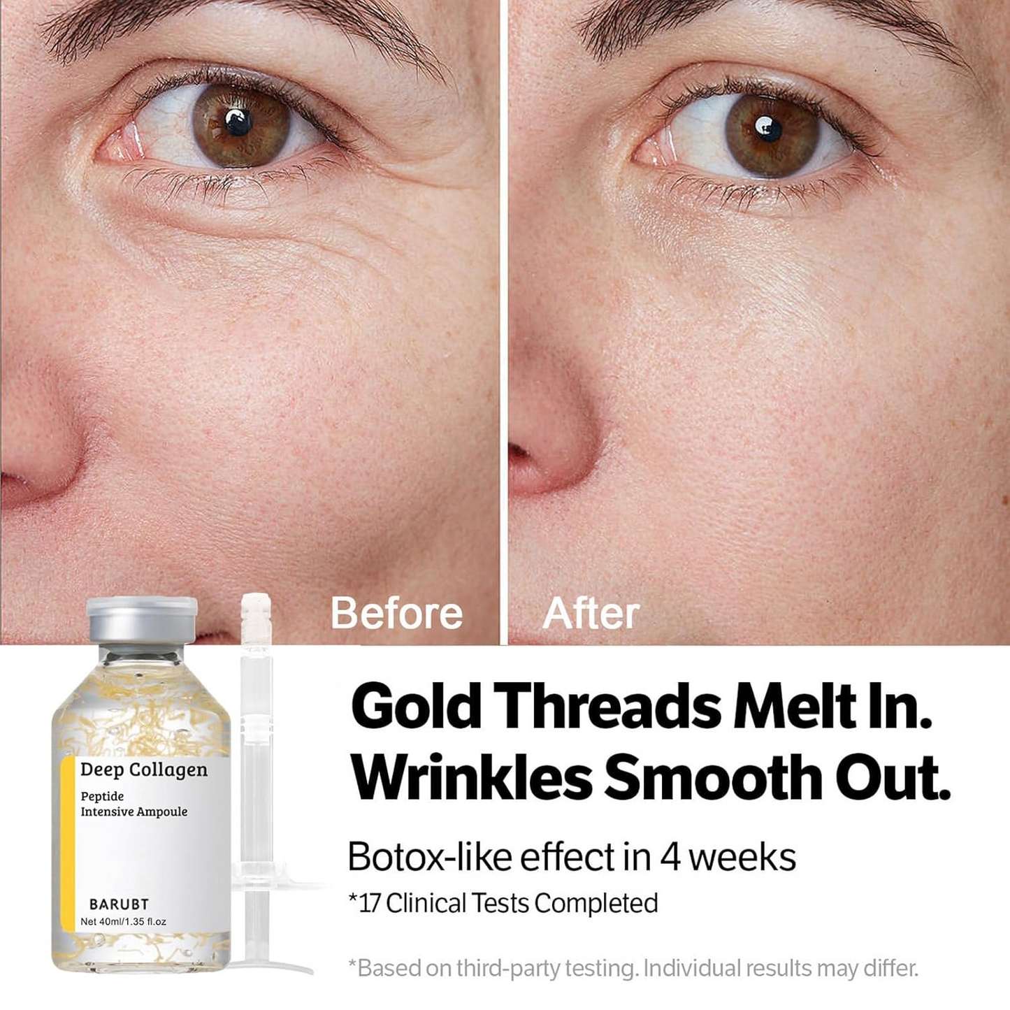 Peptide Collagen Lifting Ampoule – Firming & Anti-Aging Skin Serum