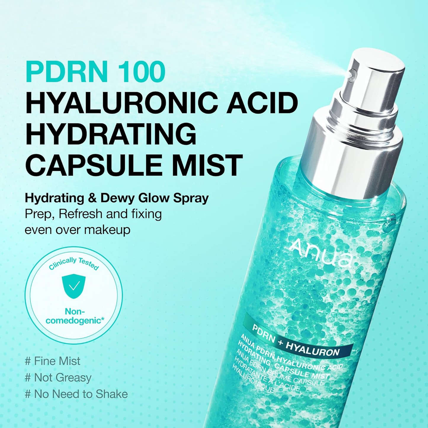PDRN Collagen Glow Serum Mist – Hydrating Face Mist