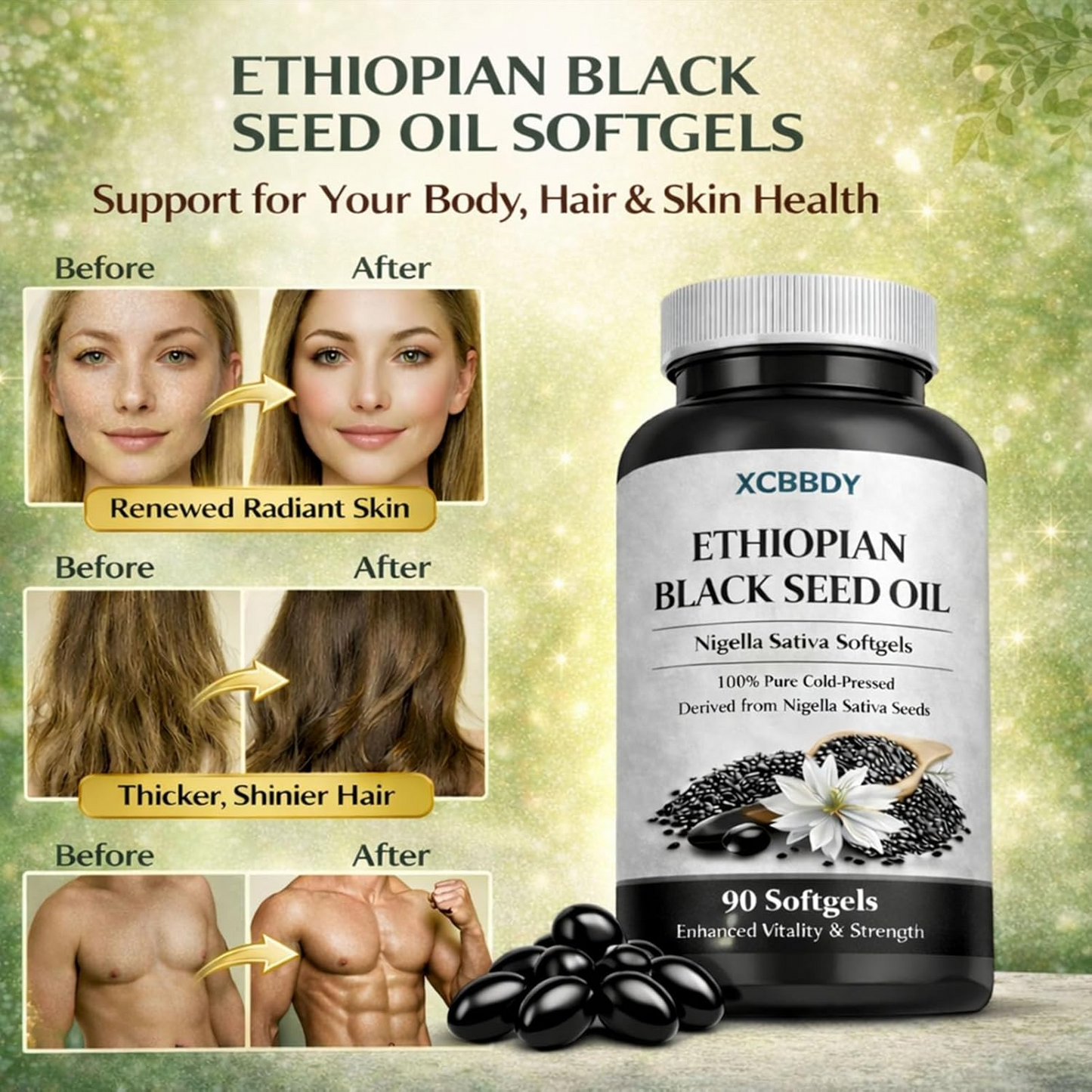 Black Seed Oil Capsules – Digestive & Metabolic Health Support