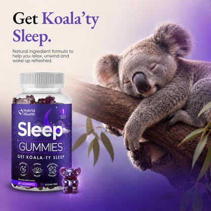 Melatonin 5mg Gummies – Natural Vitamin Sleep Support Dietary Supplement