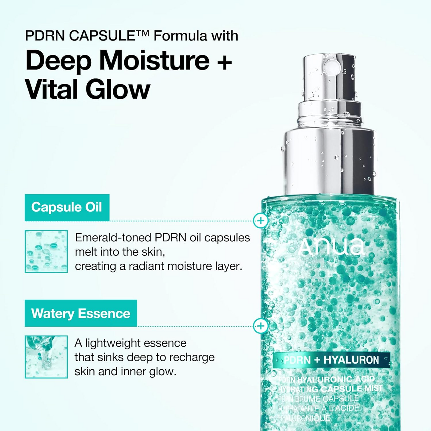 PDRN Collagen Glow Serum Mist – Hydrating Face Mist