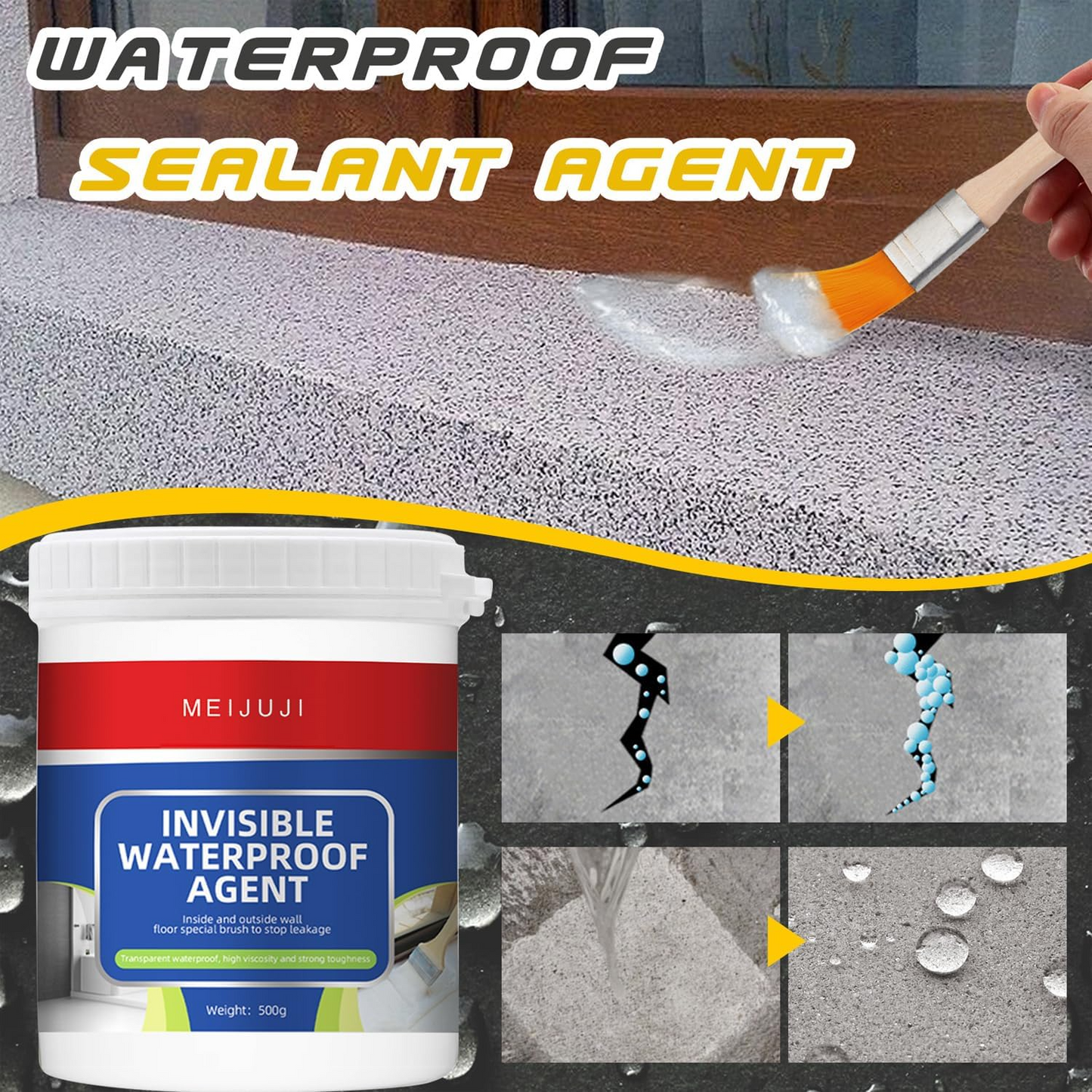 Invisible Roof Leak Repair Coating – Waterproof & Long-Lasting Seal