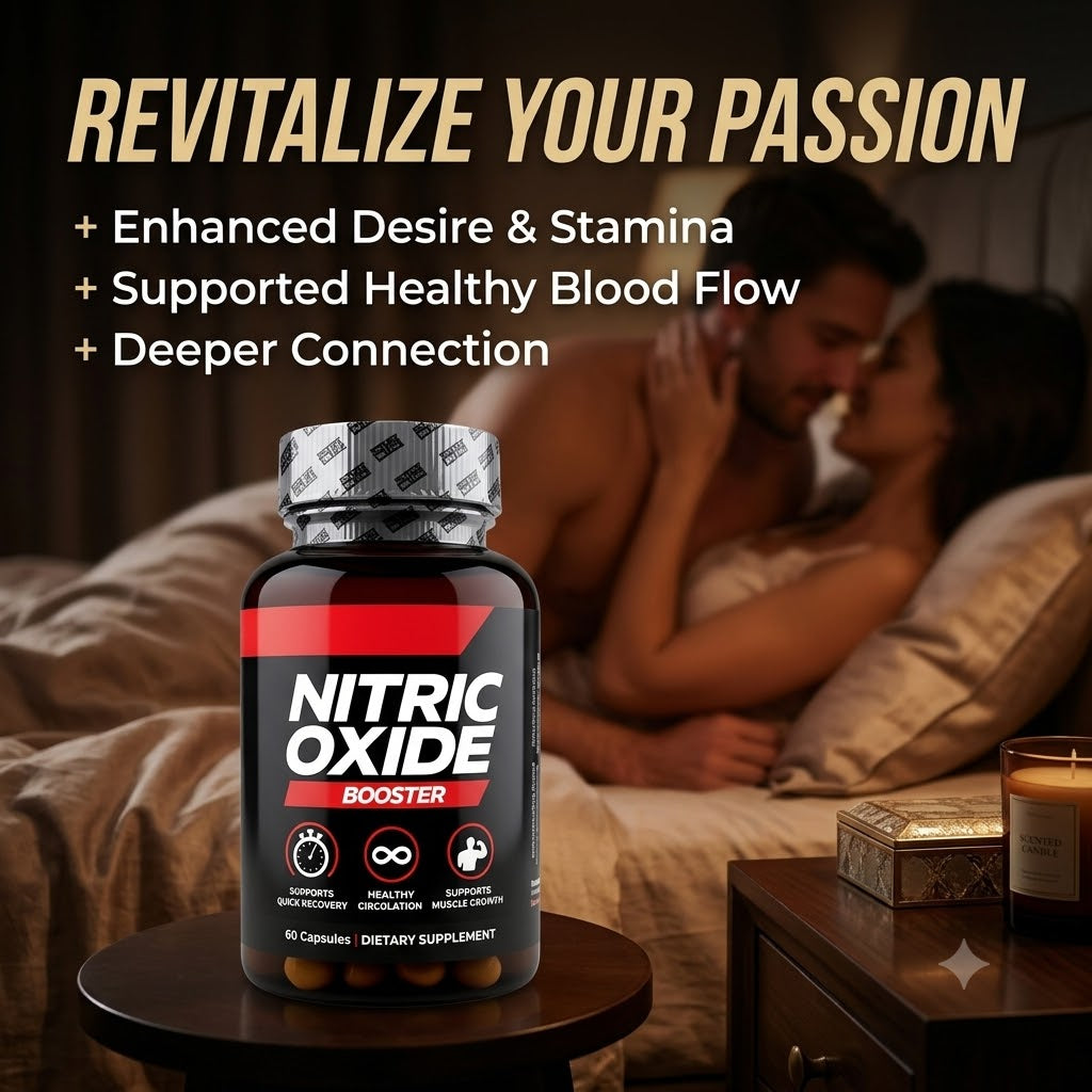Horny Goat Weed Herbal Nitric Oxide Capsules for Men's