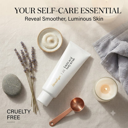 Lactic Acid Body Scrub for Smooth, Radiant-Looking Skin