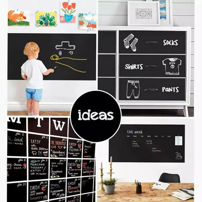 Flexible Magnetic Chalkboard – Colorful Wall Writing Board