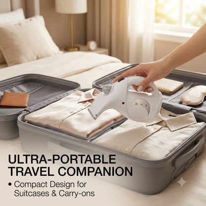 Mini Portable Garment Steamer – Handheld Travel Clothes Steamer