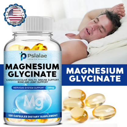 Magnesium Glycinate Softgels – Sleep & Relaxation Support