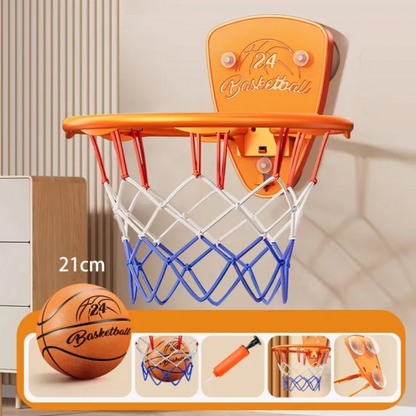 Portable Basketball Training Board & Hoop Set Toy For Kids