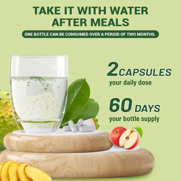 24 in 1 Superfood Capsules – Immune, Gut & Brain Support Blend
