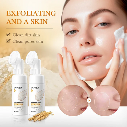 Organic Rice Enzyme Face Wash Powder Deep Cleansing