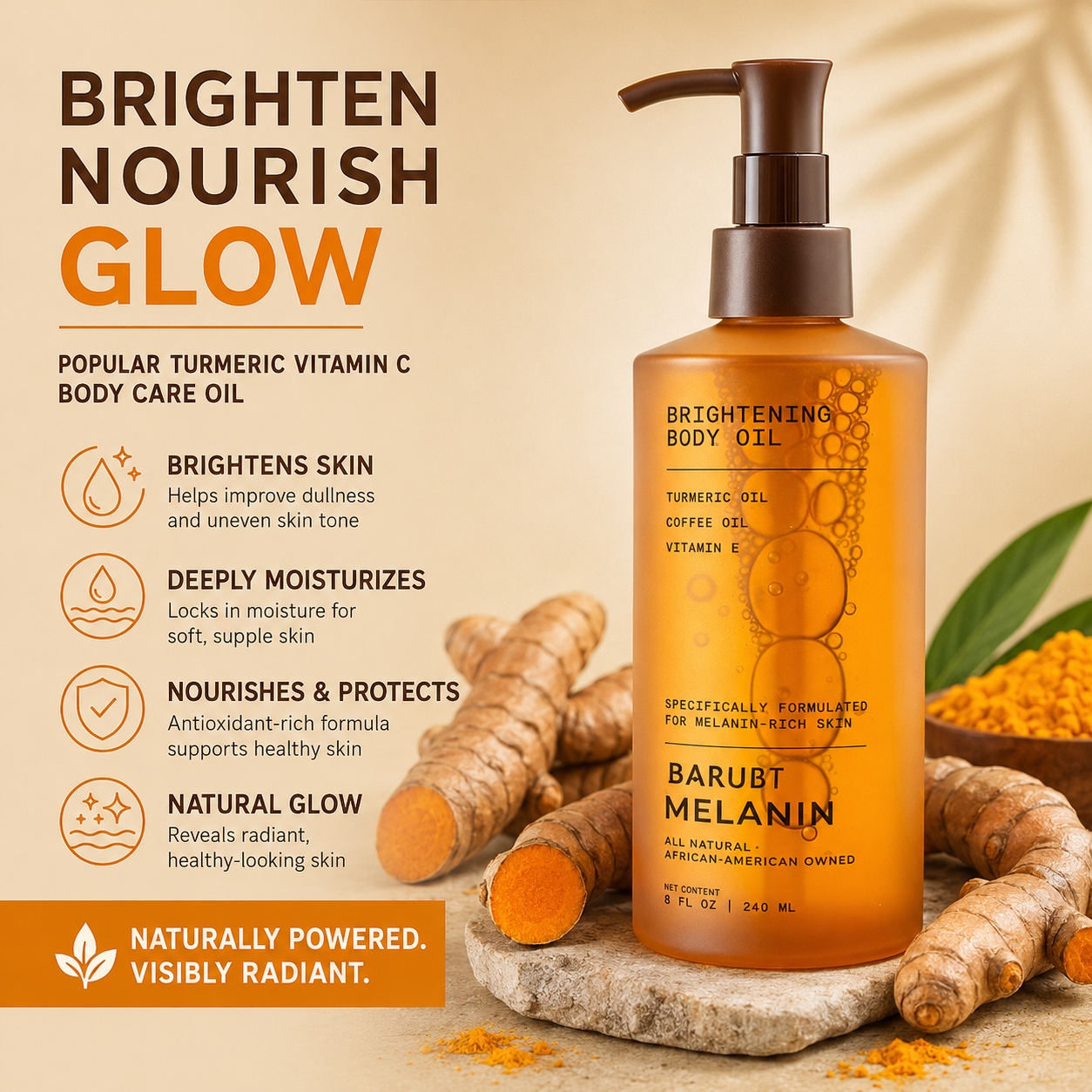 Turmeric & Body Care Oil