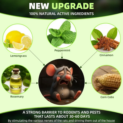 Peppermint Rodent Repellent Balls – Natural Mouse & Rat Deterrent