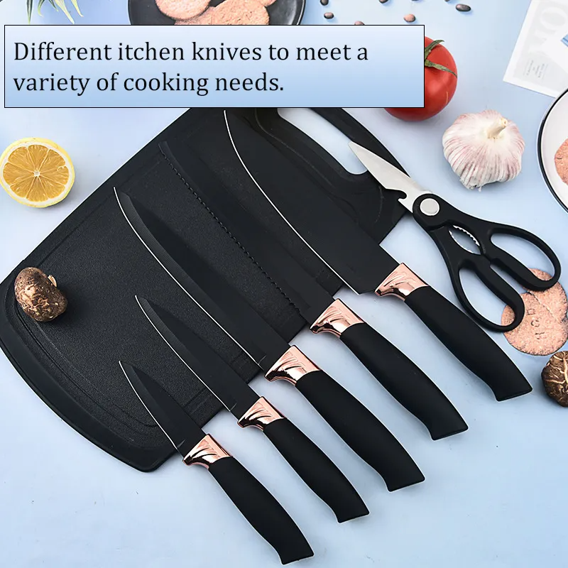 19 Piece Silicone Mold & Plastic Knife Set Kitchen Cutting Tool Kit