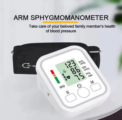 Portable Digital BP Monitor – Compact Blood Pressure Measuring Machine
