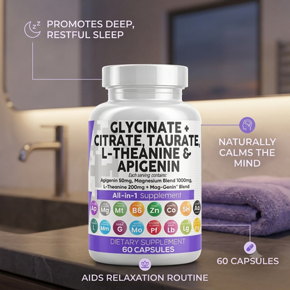 Daily Magnesium Supplement for Wellness & Muscle Support