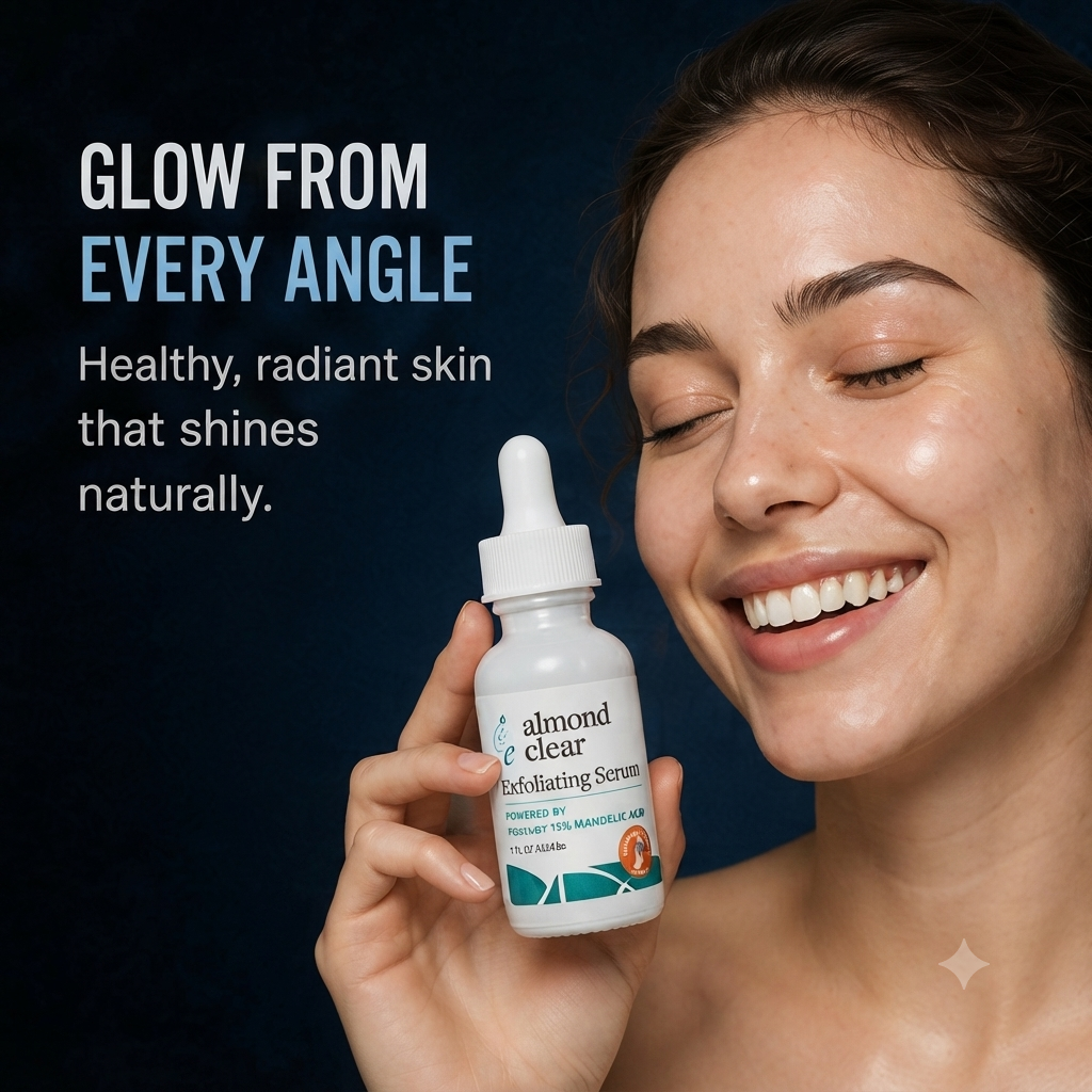 Exfoliating Facial Serum – Gentle Skin Smoothing & Brightening Essence