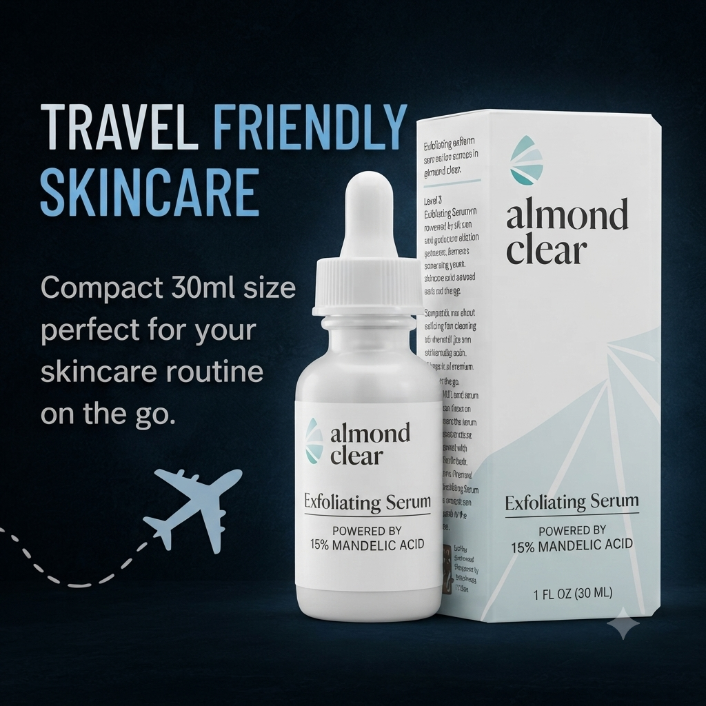 Exfoliating Facial Serum – Gentle Skin Smoothing & Brightening Essence