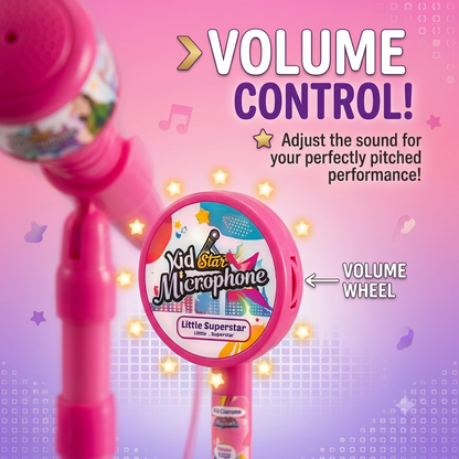 Kids Karaoke Microphone & Educational Singing  Toy