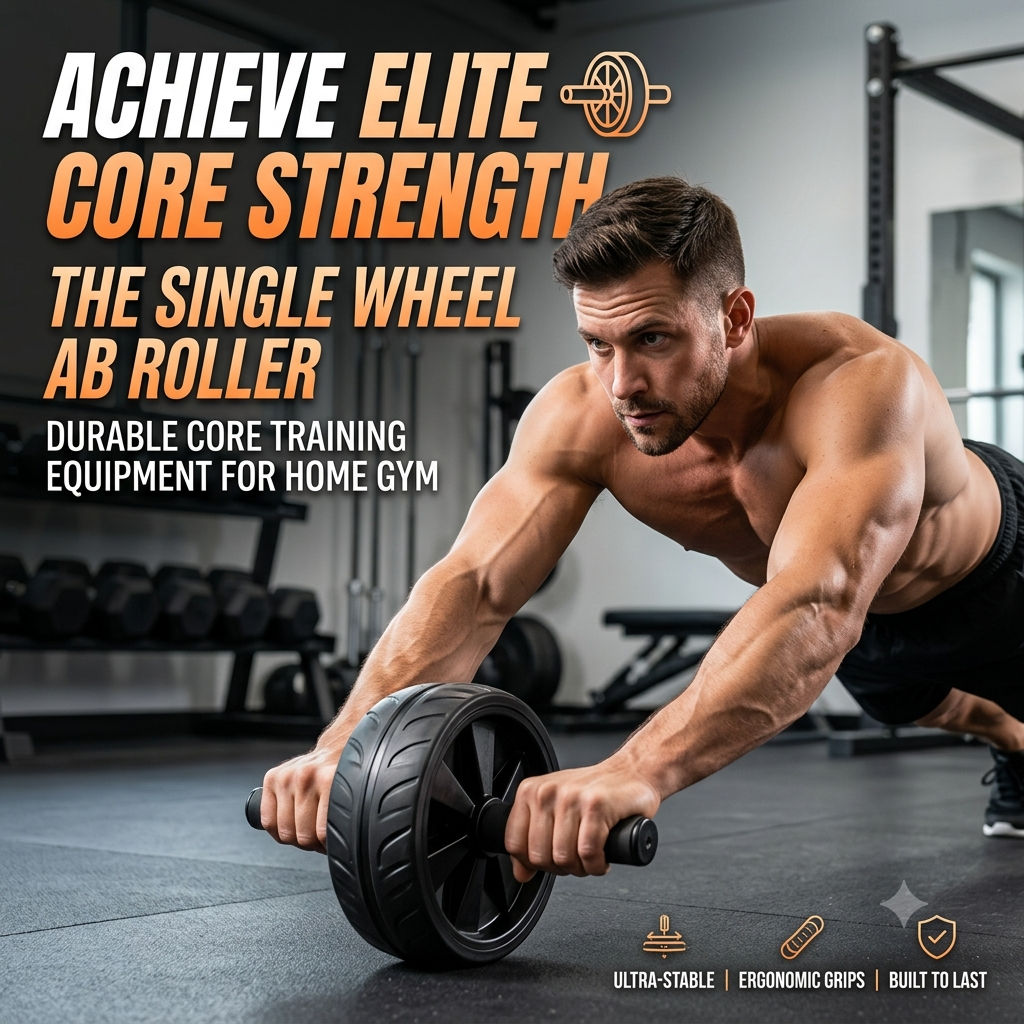 Ab Roller Wheel Core Strength Training Gym Workouts
