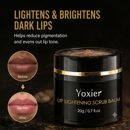 YOXIER Lip Scrub Balm – Moisturizing Lip Care for Smooth, Soft & Healthy-Looking Lips