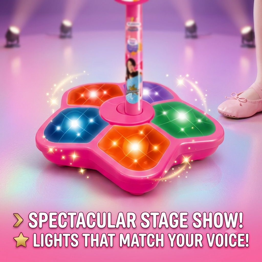 Kids Karaoke Microphone & Educational Singing  Toy