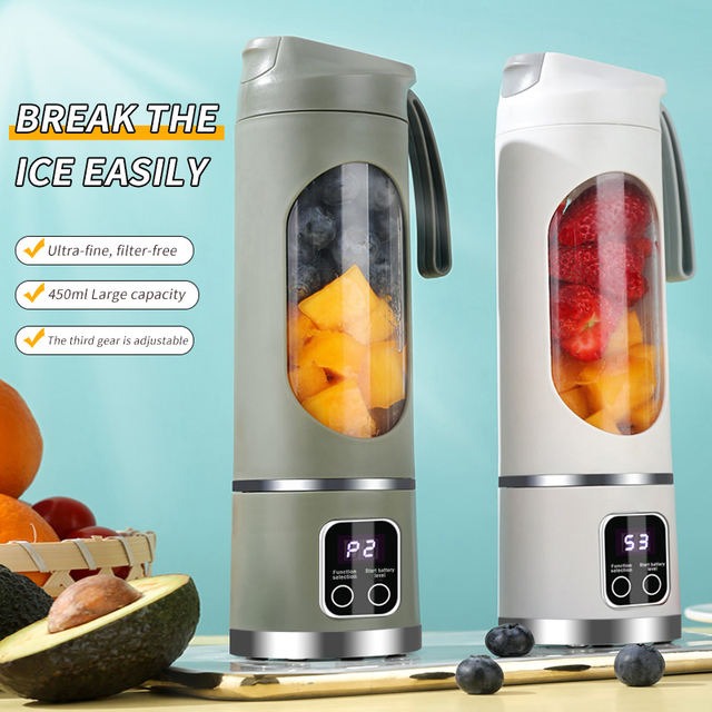 Portable Cordless Juicer — Fresh Juice Anywhere