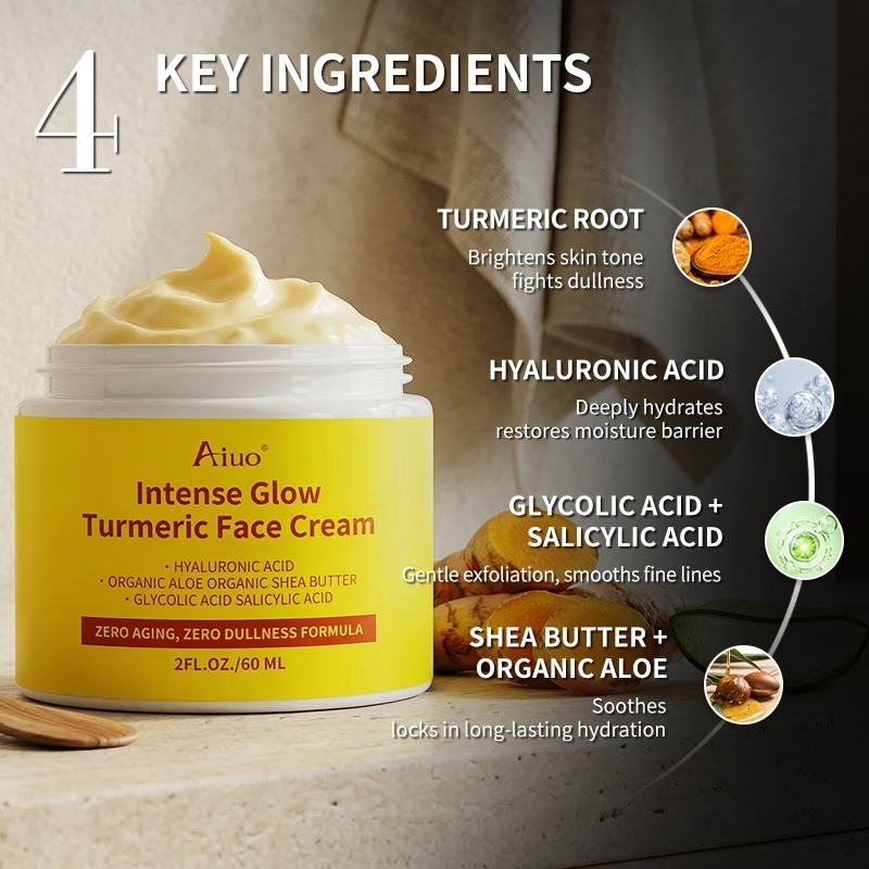 Snail Mucin & Turmeric Facial Cream Mask