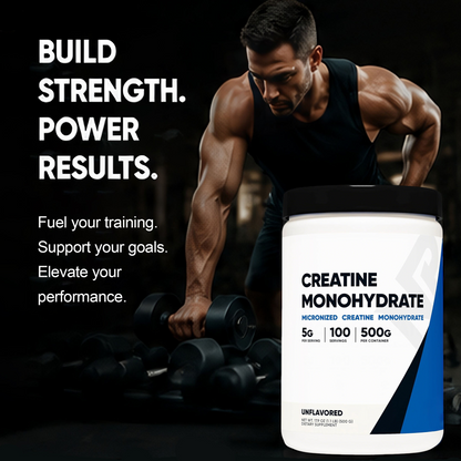 Micronized Creatine Monohydrate Powder – Fitness & Sports Nutrition for Strength and Performance
