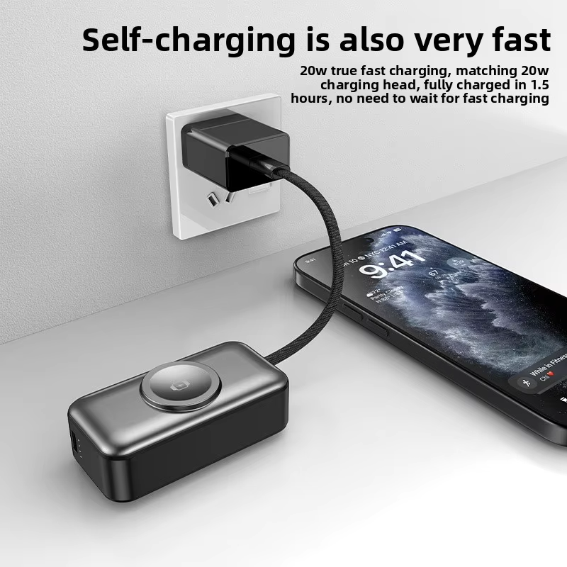 3 in 1 Magnetic Wireless Power Bank – Fast Charging & All in One Convenience