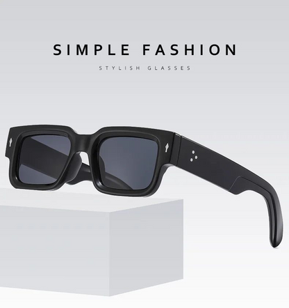 Square Acetate Polarized Sunglasses – Fashion Western Style Shades