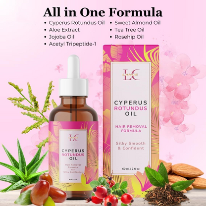 Cyperus Hair Removal Care Oil  Moisturizing for Smooth Skin