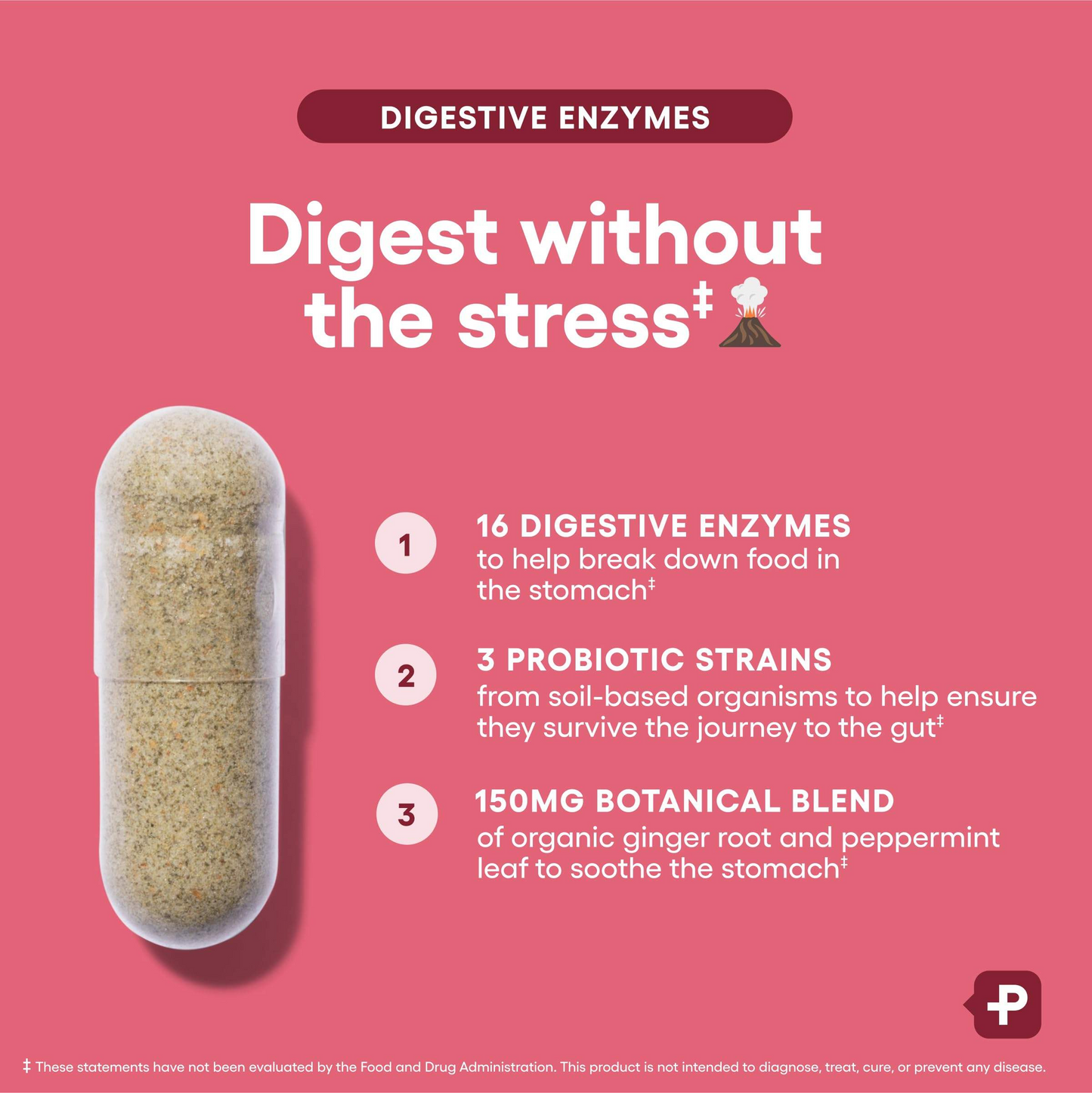 Digestive Enzymes with 16 Enzymes, Prebiotics & Probiotics – Dual-Action Daily Gut Health Support