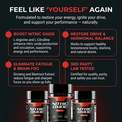 Horny Goat Weed Herbal Nitric Oxide Capsules for Men's