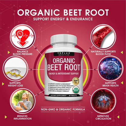 Beet Root Dietary Supplement for Everyday Wellness