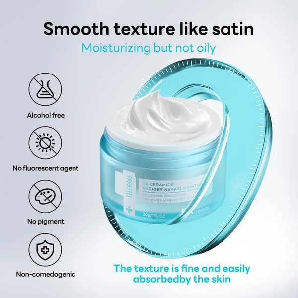 5X Ceramide Hyaluronic Acid Moisturizing Gel for Men & Women
