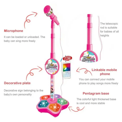 Kids Karaoke Microphone & Educational Singing  Toy