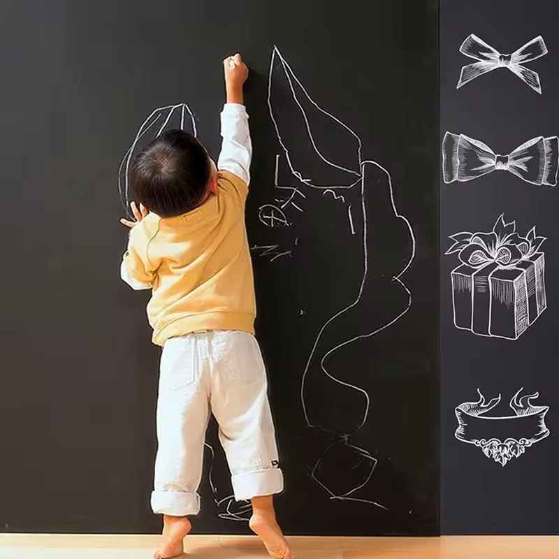 Flexible Magnetic Chalkboard – Colorful Wall Writing Board