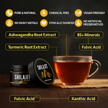 Pure Himalayan Shilajit Paste High Purity Shilajit Resin