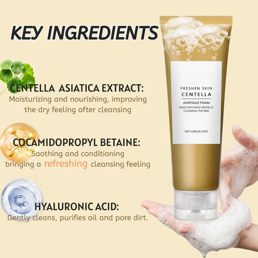 Centella Hydrating Face Wash – Gentle Repair & Deep Nourishment