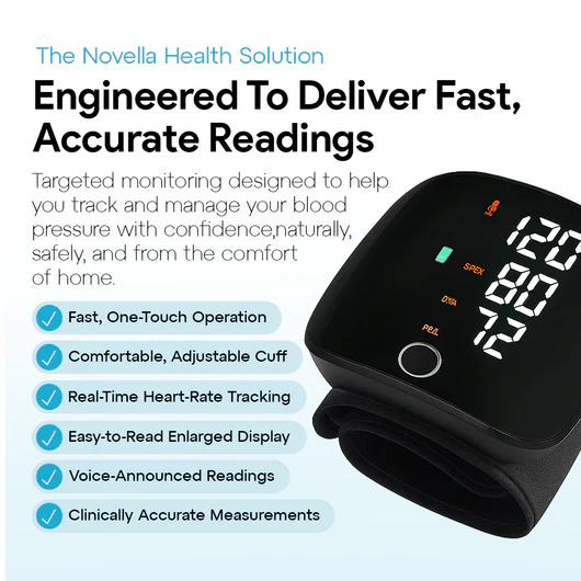 Smart Digital Blood Pressure Automatic Upper Arm BP Machine with LED Display