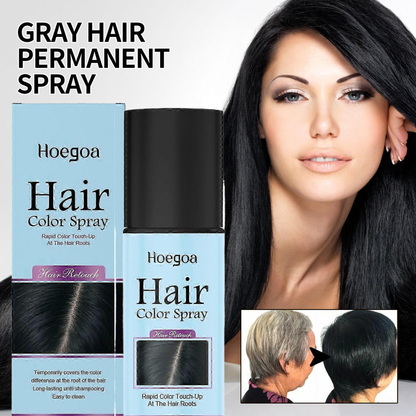 Root Touch-Up Color Spray – Instant Gray Coverage in Seconds