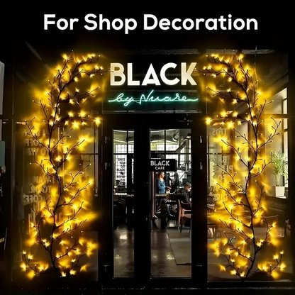 LED Flexible Vine Light – Butterfly & Flower Decorative Wall Lights